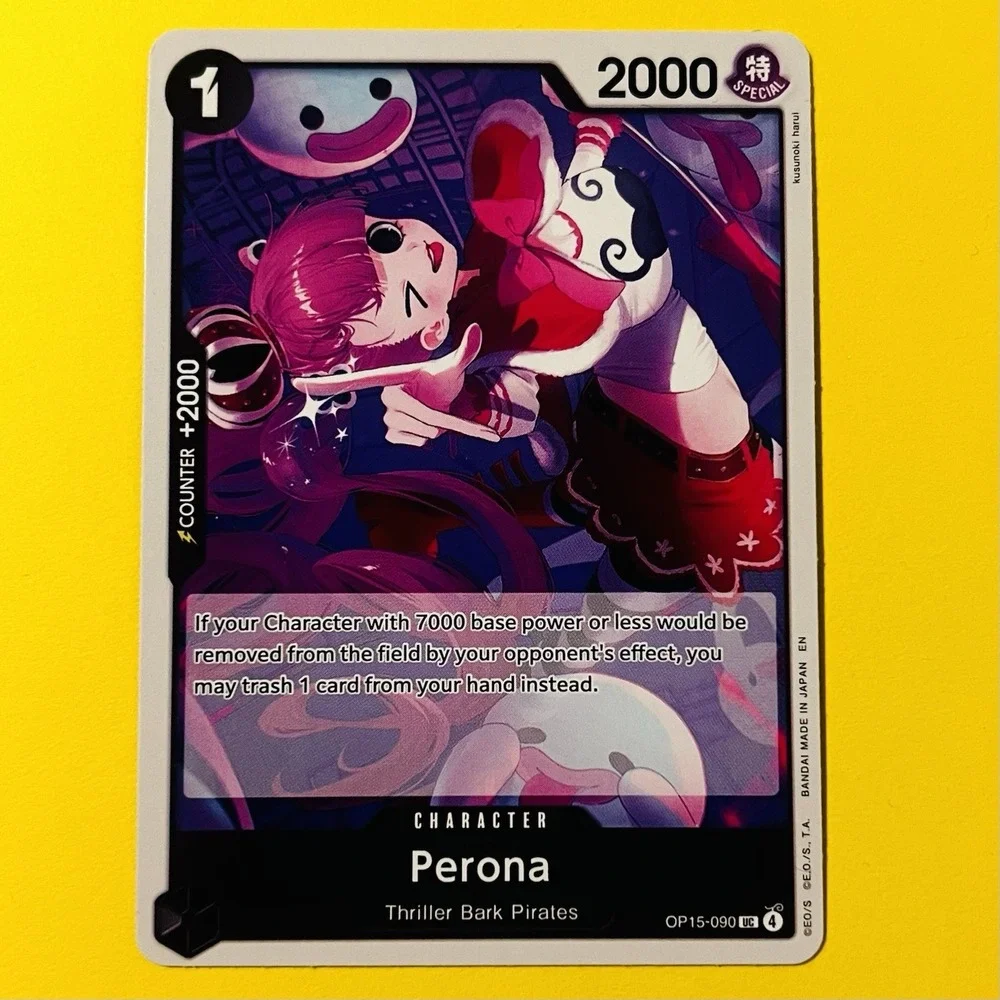 Perona – OP15-090 (UC) One Piece Card Game | Special Stamp Parallel